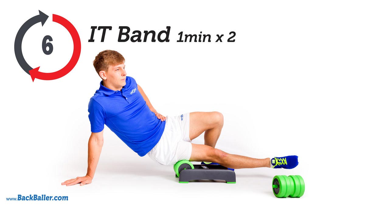 6 Targeting the IT Bands Foam Rolling Exercise