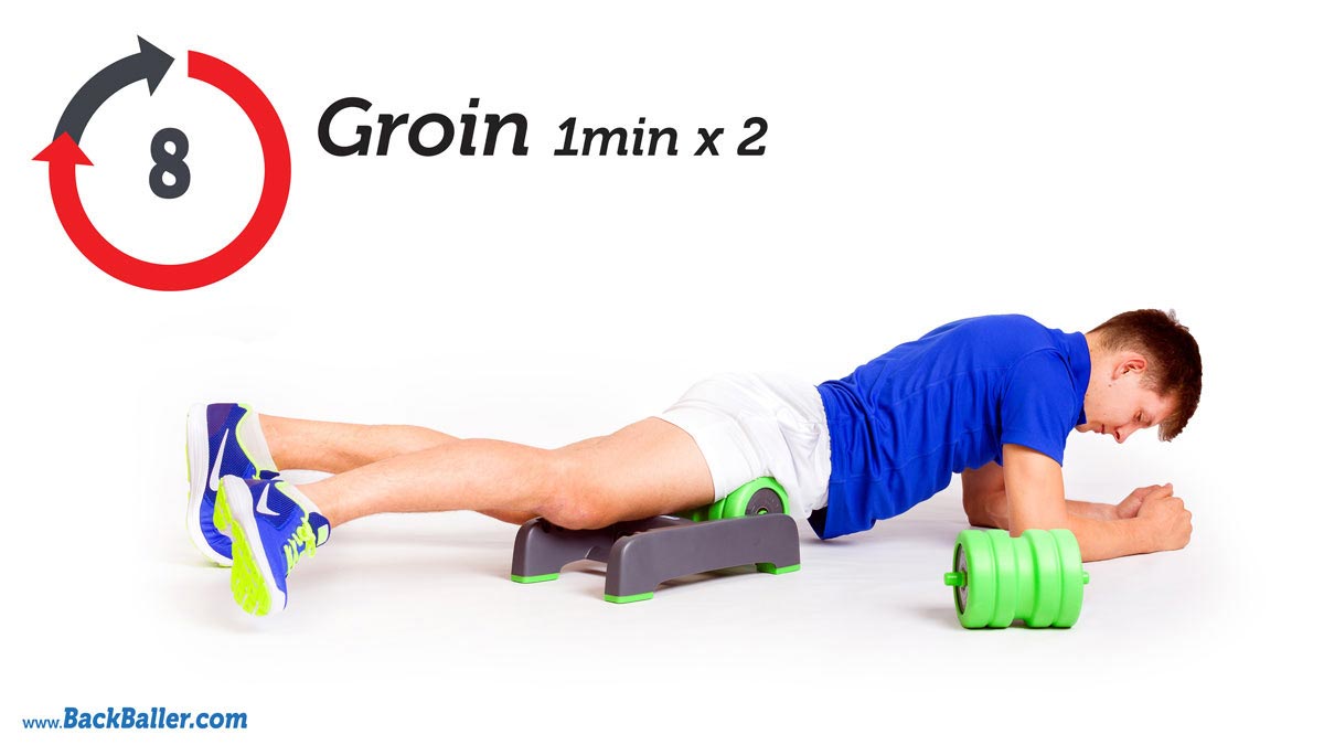 8 Groin Foam Rolling Exercise