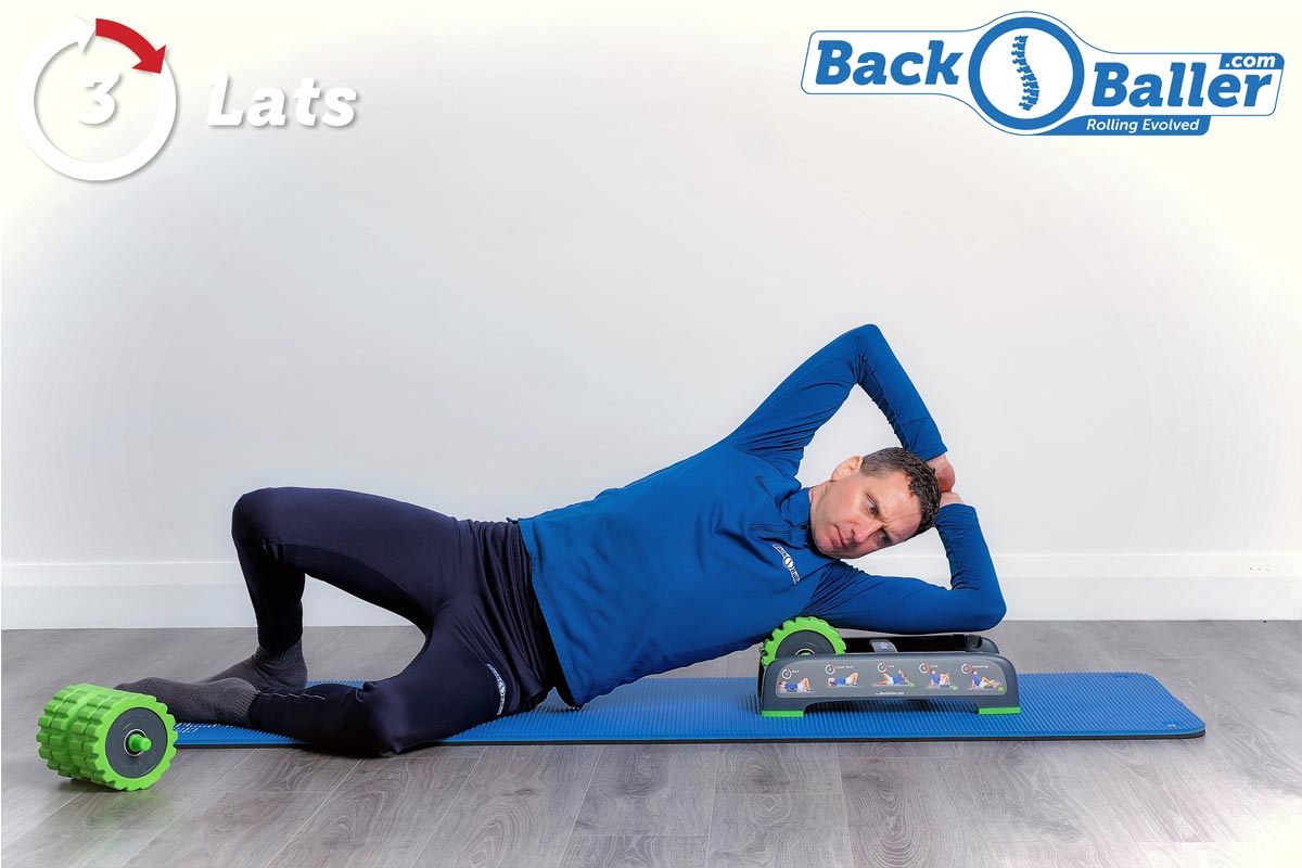 3 Lats Foam Rolling Exercise