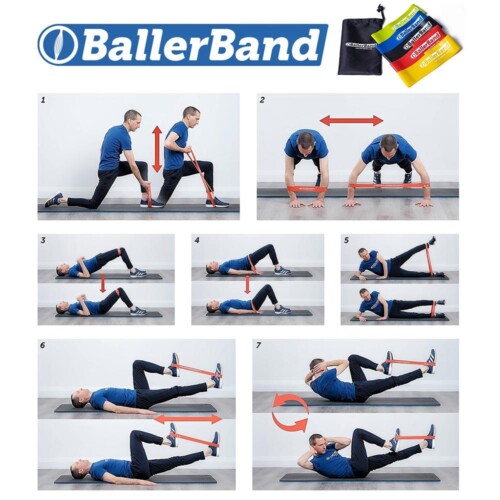 Baller Resistance Bands for Body Stretching